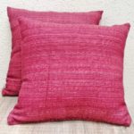 Cojines decorativos color púrpura