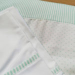 Conjunto de sábana y cobertor para moisés