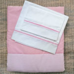 Conjunto de sábana y cobertor para moisés