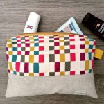 Cosmetiquero tela colores