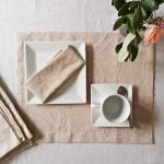 Individual lino beige